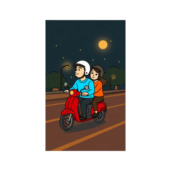 A night ride date