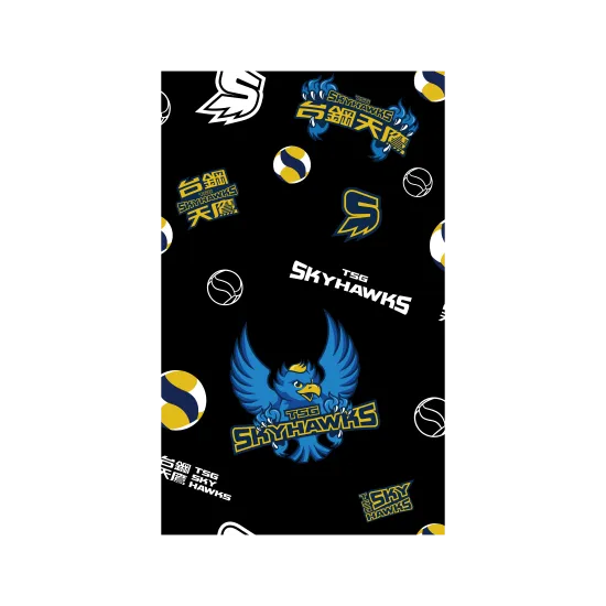 All-Over SKYHAWKS Logo – Black