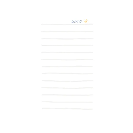 Lazy Monster Diary notebook.
