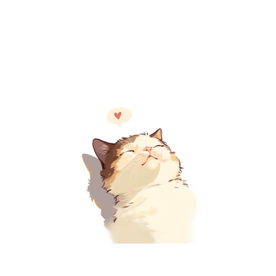 Tired Cat - Heart