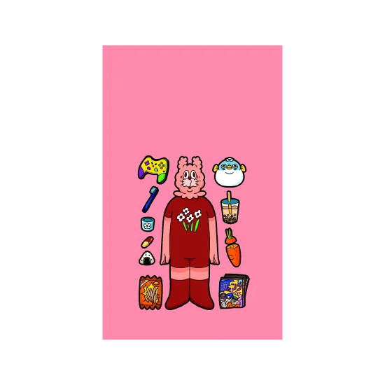 NAGI NAGI Rabbit Person Hobby