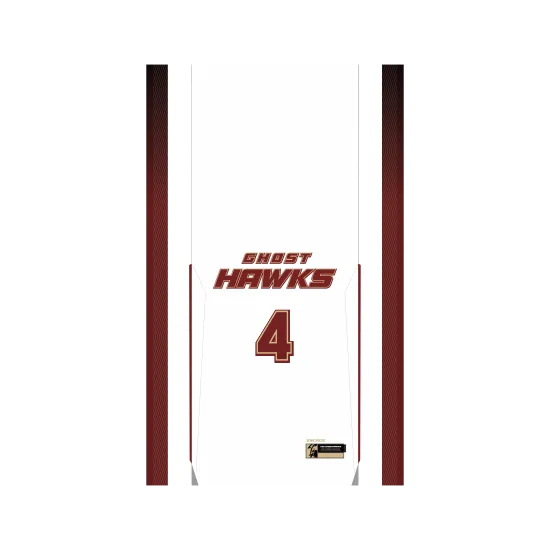 25-26 GHOSTHAWKS Home Jersey | Glory White