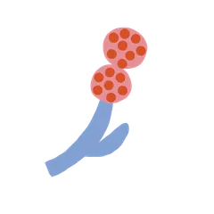 Flower sticker set