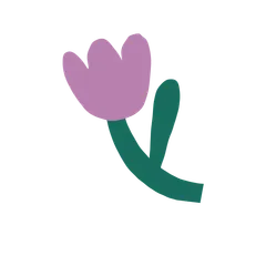 Flower sticker set