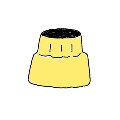 simple pudding#01 label
