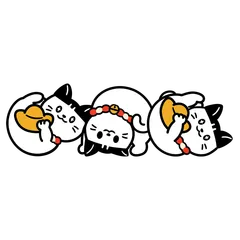 rolling into lucky cat