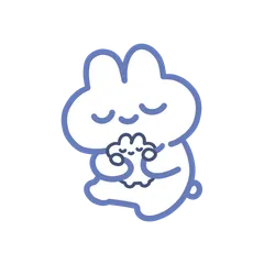 rabbit holding bunny