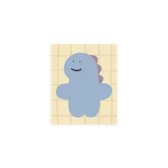 Lazy Monster cute planner stickers 07.