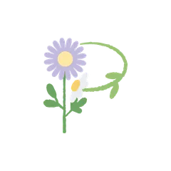 Alphabet Floral V.2