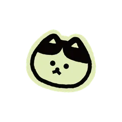 線條貓貓貼紙(彩色)