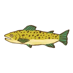 奇幻趣味魚群貼紙