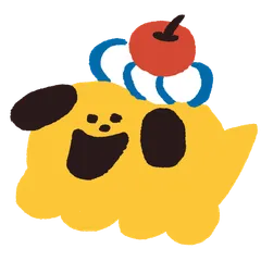 Apple Puppy's Cake Party