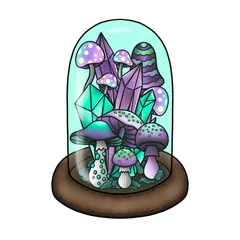 Magical Mushroom Forest Vibes