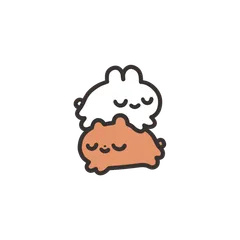 ice cream bunny and bear