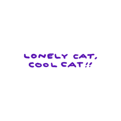 Miss B&W ～ The Lonely Cool Cat